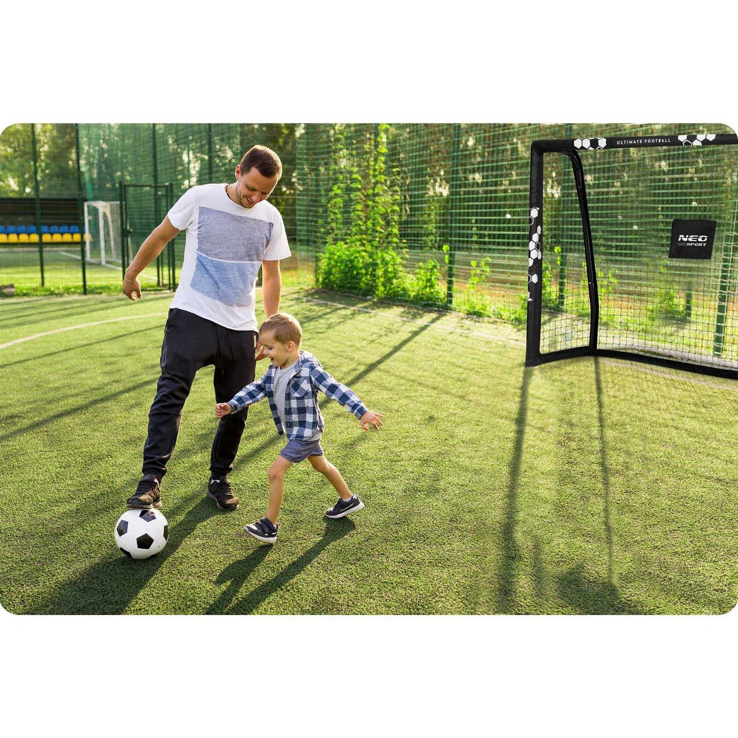 Soccer goal 180 x 120 x 60 cm - NS-462 Hexagon