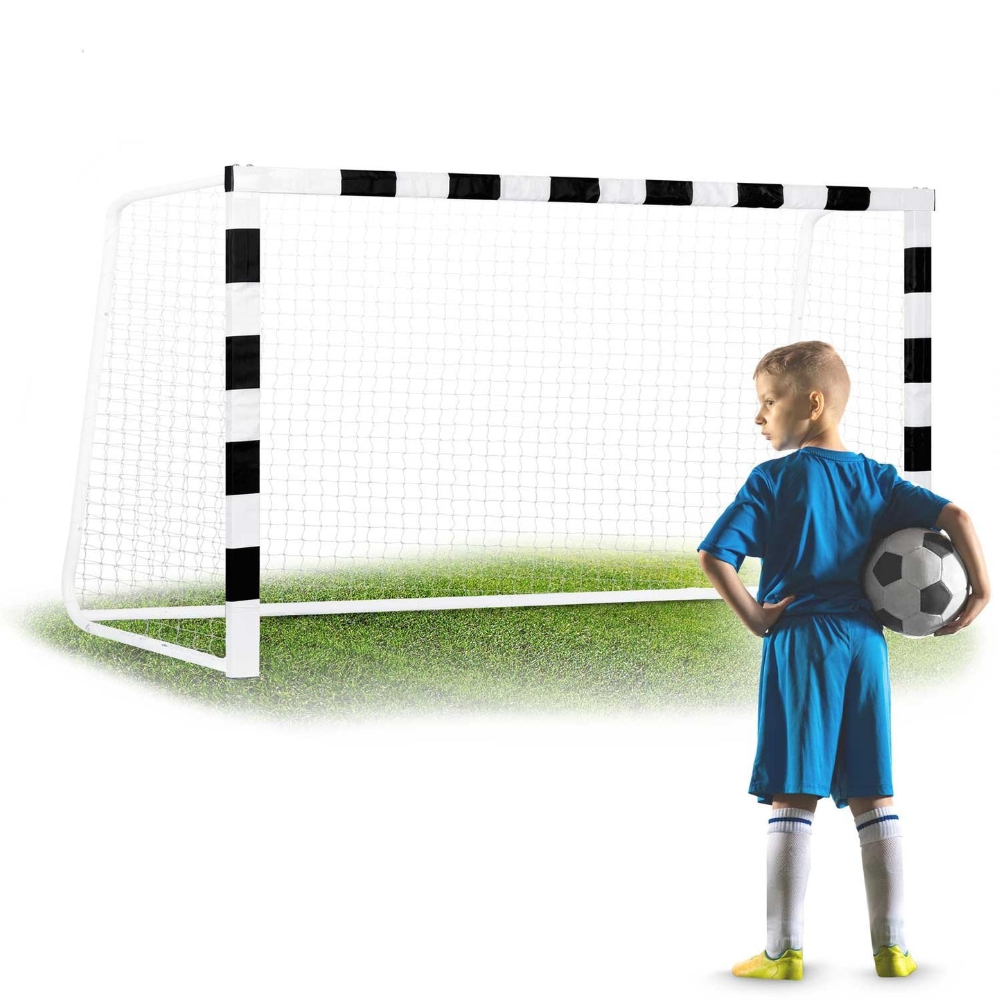 Soccer goal 300 x 160 x 90 cm NS-460 black/white