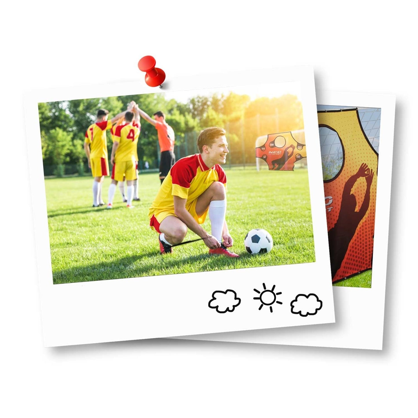 Soccer goal 300 x 200 x 120 cm