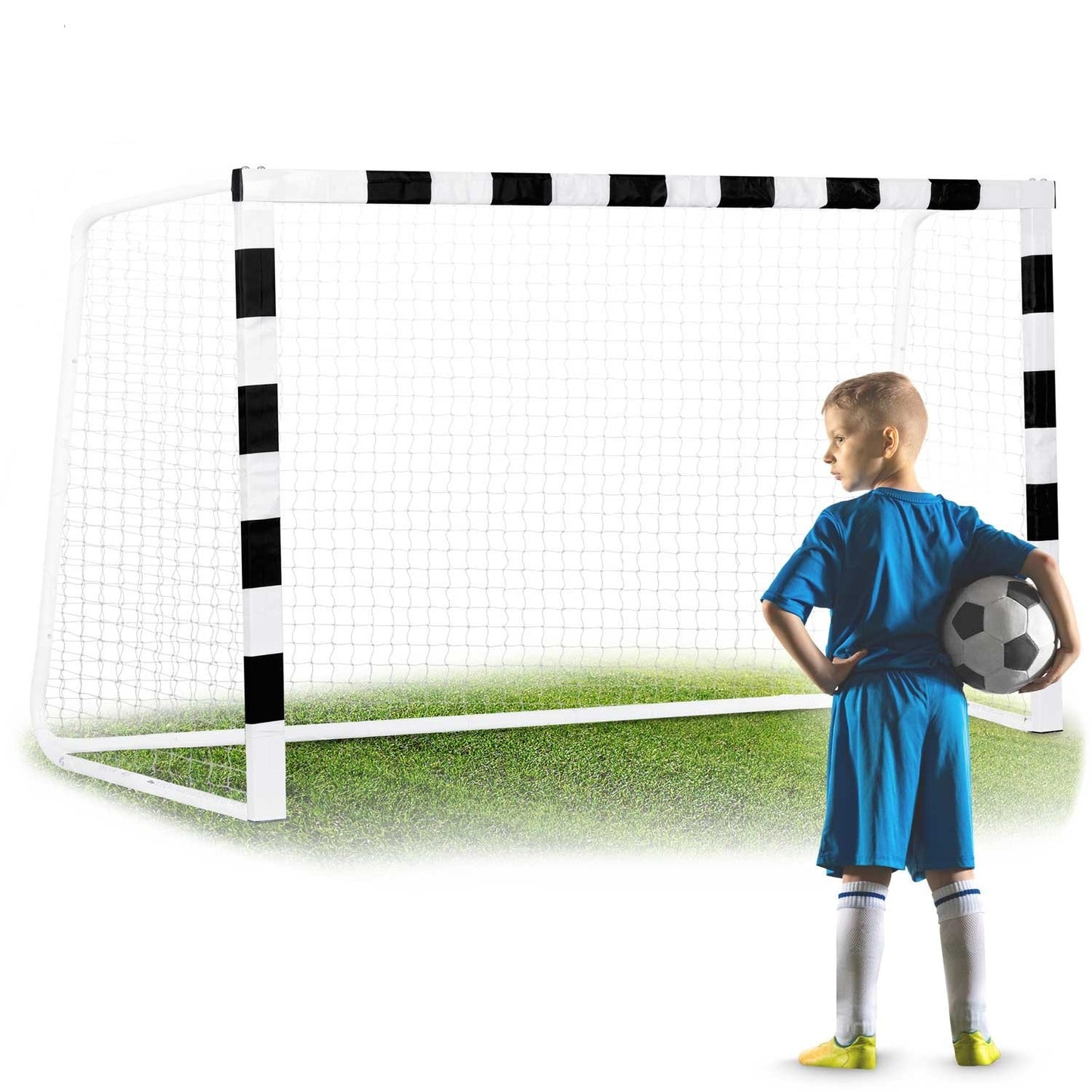 Soccer goal 300 x 200 x 120 cm NS-465 black/white