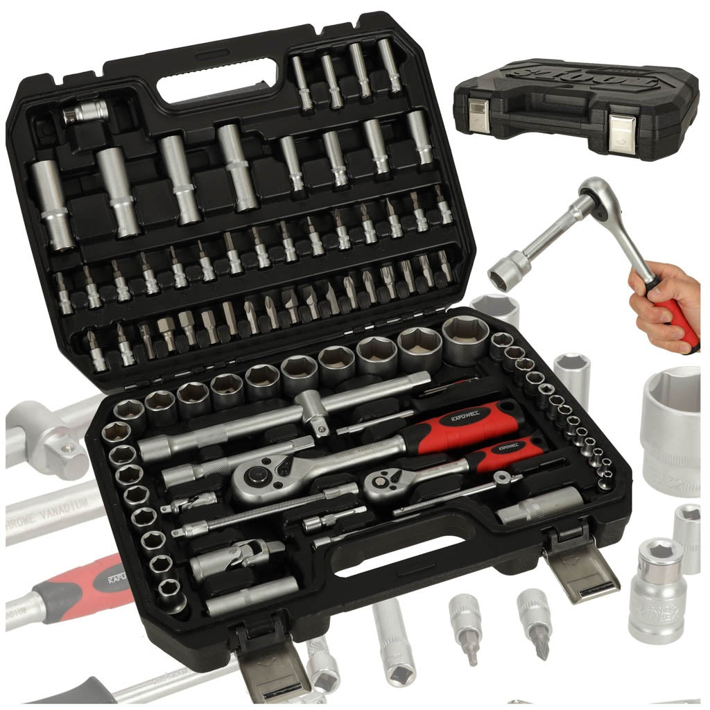 Socket spanners 1/2'' 1/4'' set 94el.