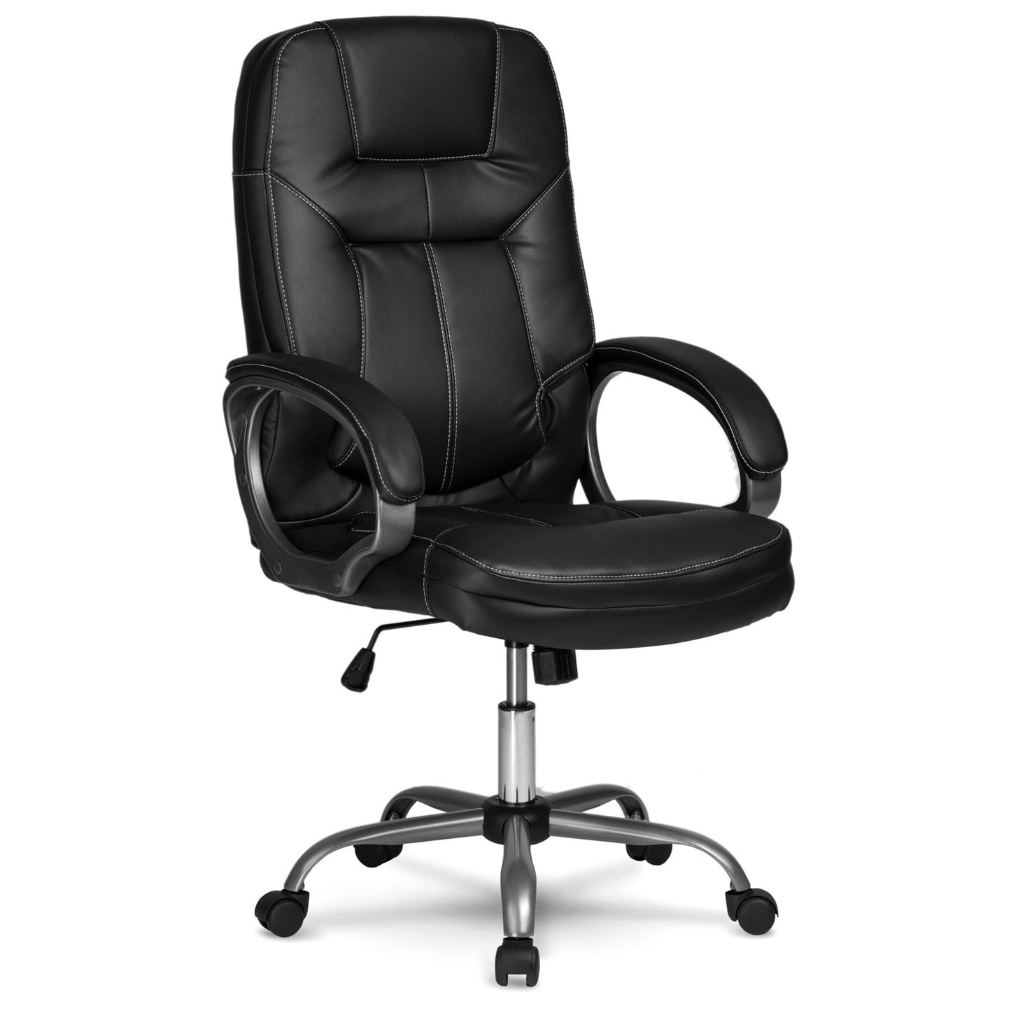 Sofotel 355 black leather office chair