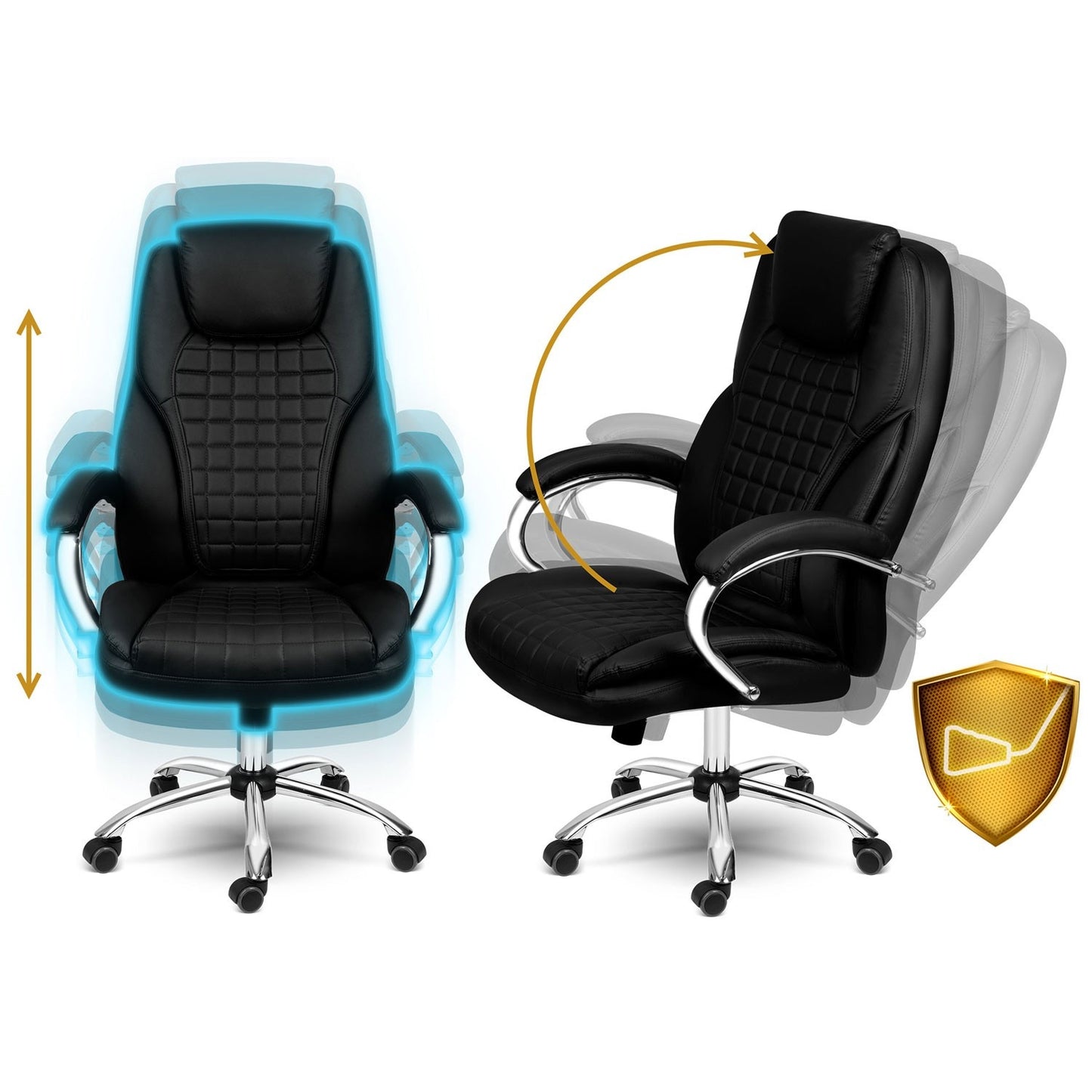 Sofotel Batory office armchair - black - 240800