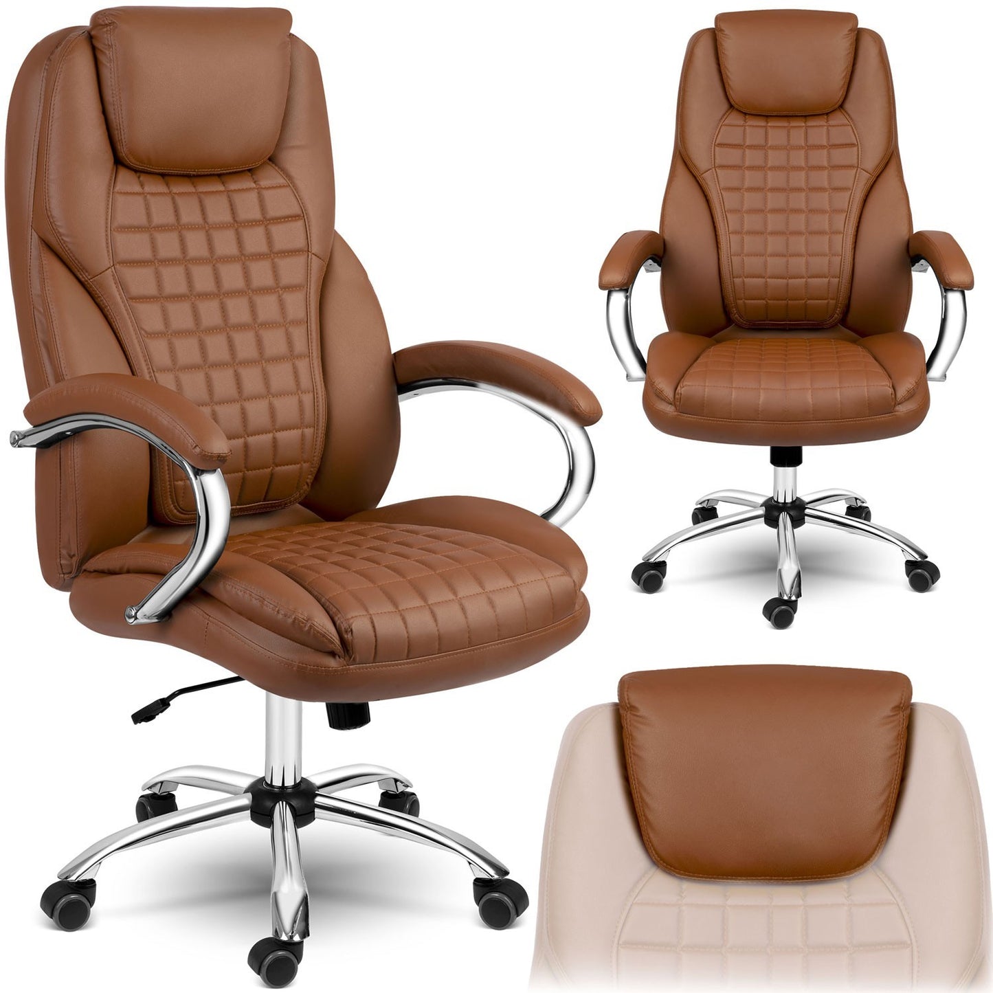 Sofotel Batory office chair - brown - 240803