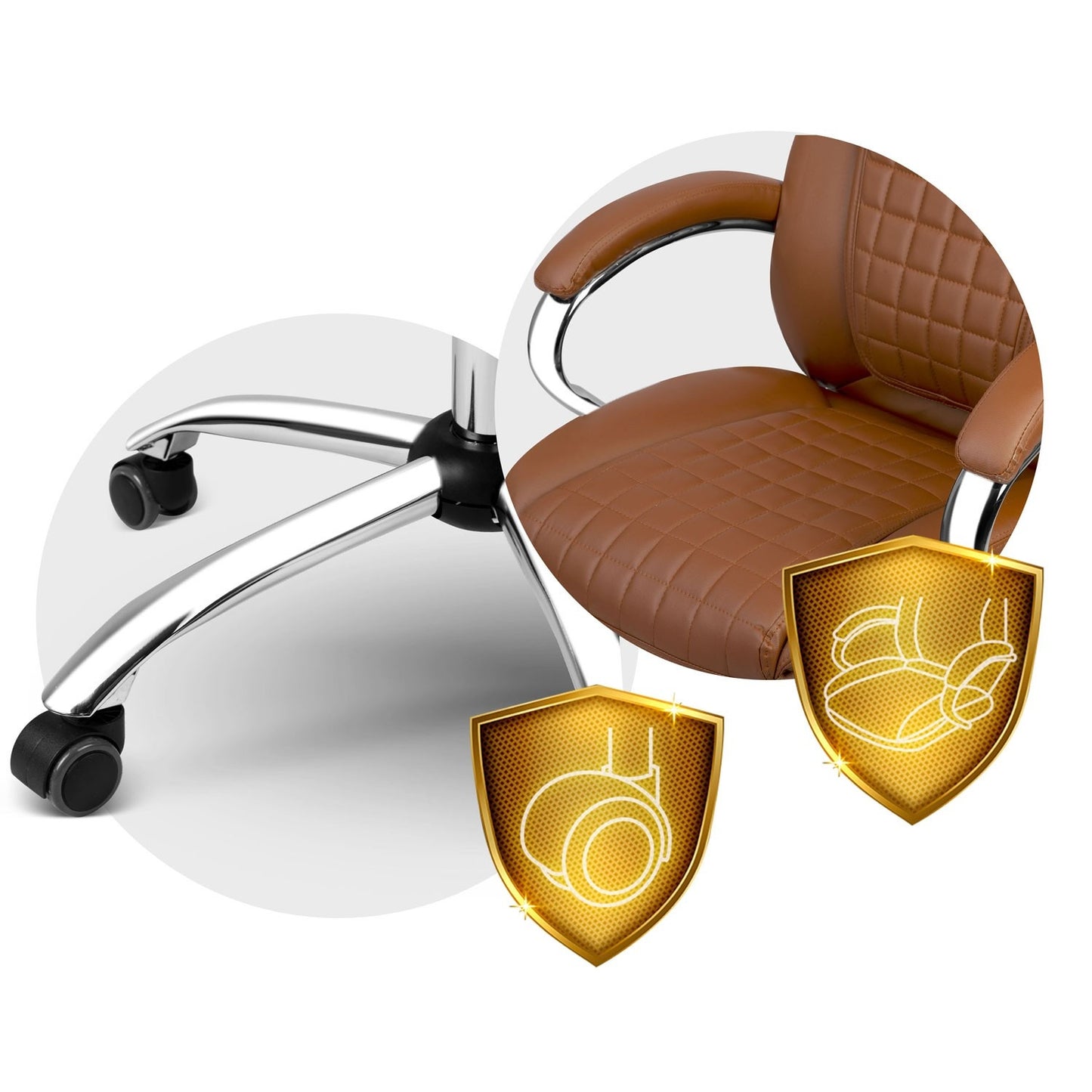 Sofotel Batory office chair - brown - 240803