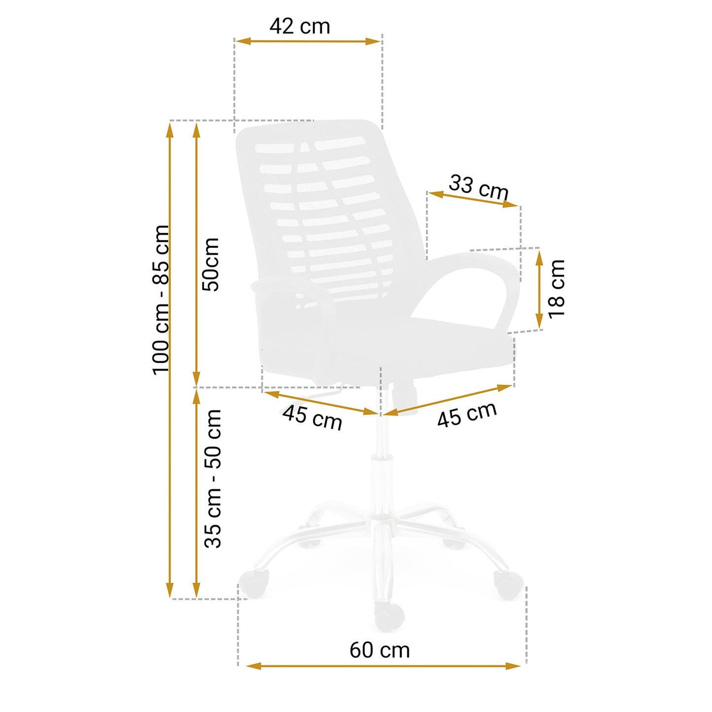 Sofotel Belar micromesh office chair