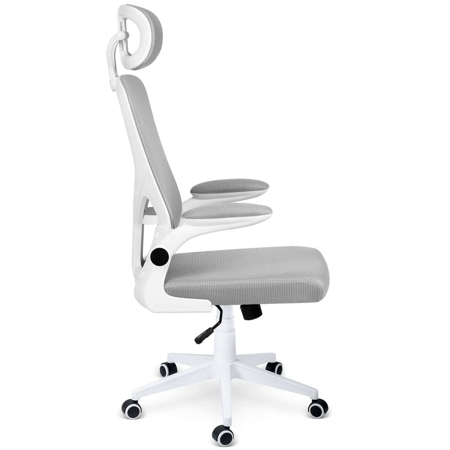 Sofotel Brass micromesh office chair, gray