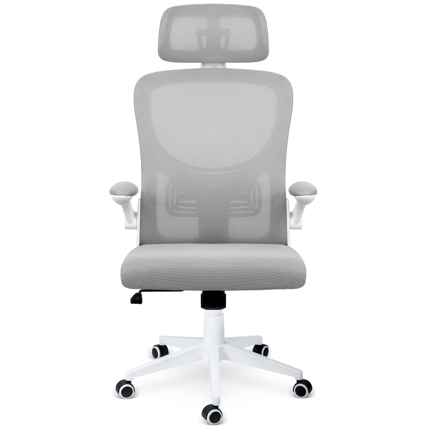 Sofotel Brass micromesh office chair, gray