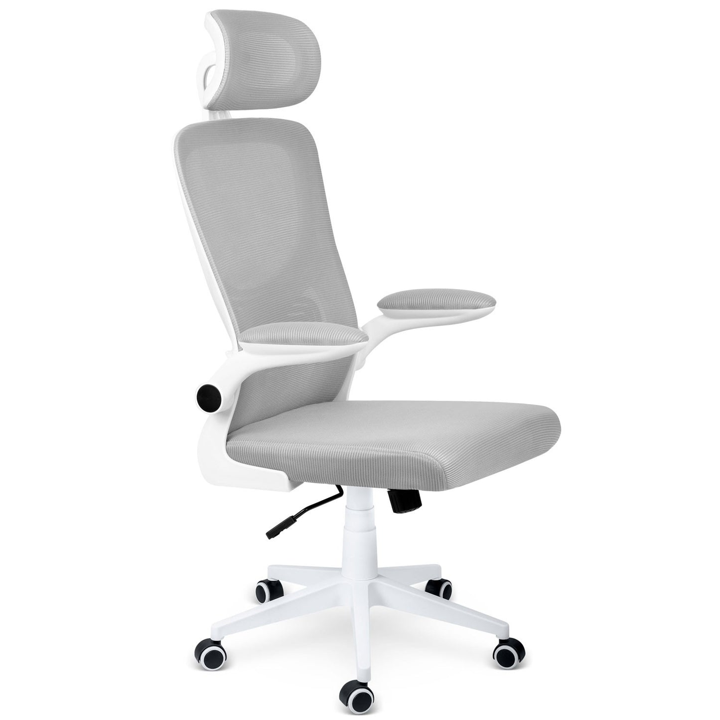 Sofotel Brass micromesh office chair, gray