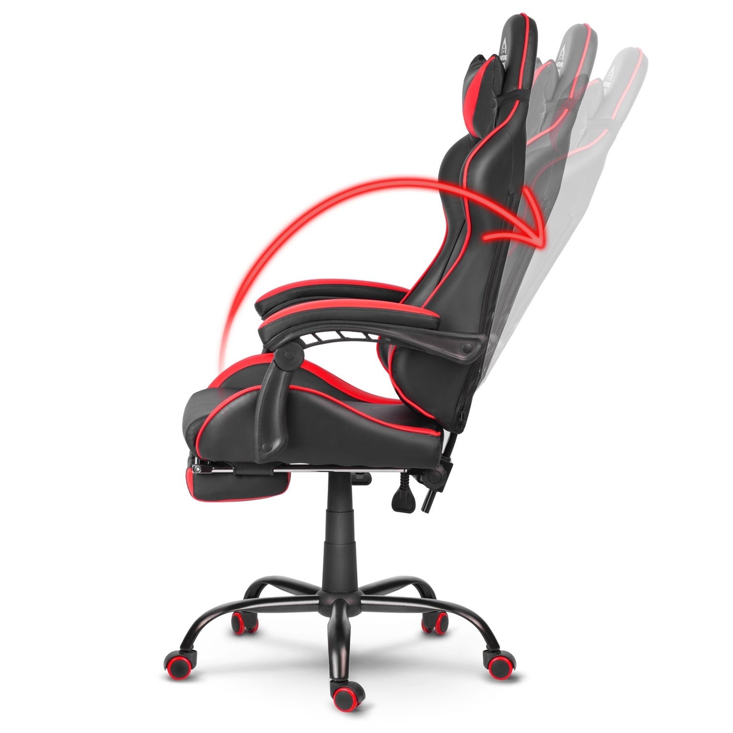 Sofotel Cerber office chair for gamer, black and red
