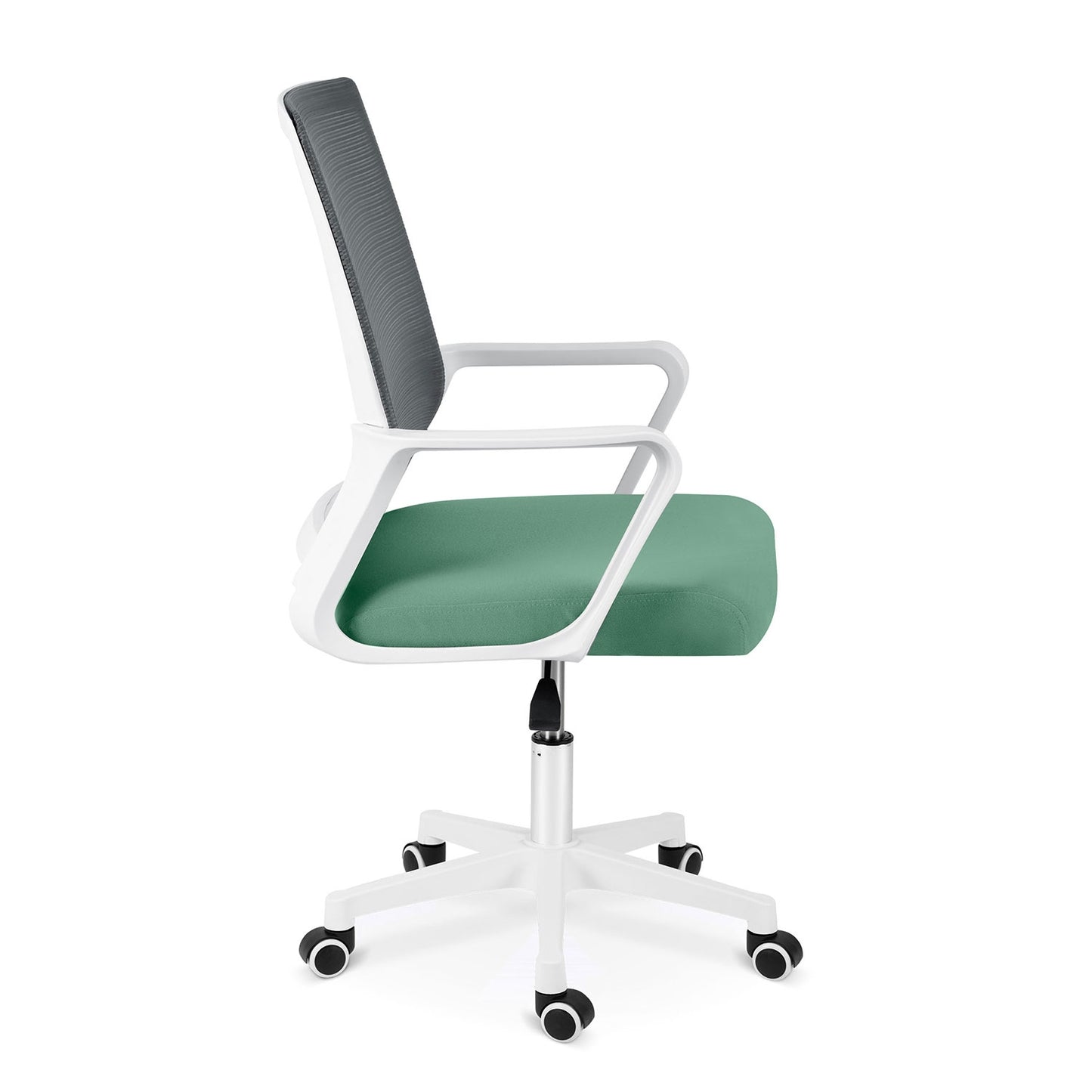 Sofotel Corta micro-mesh office chair, gray and green