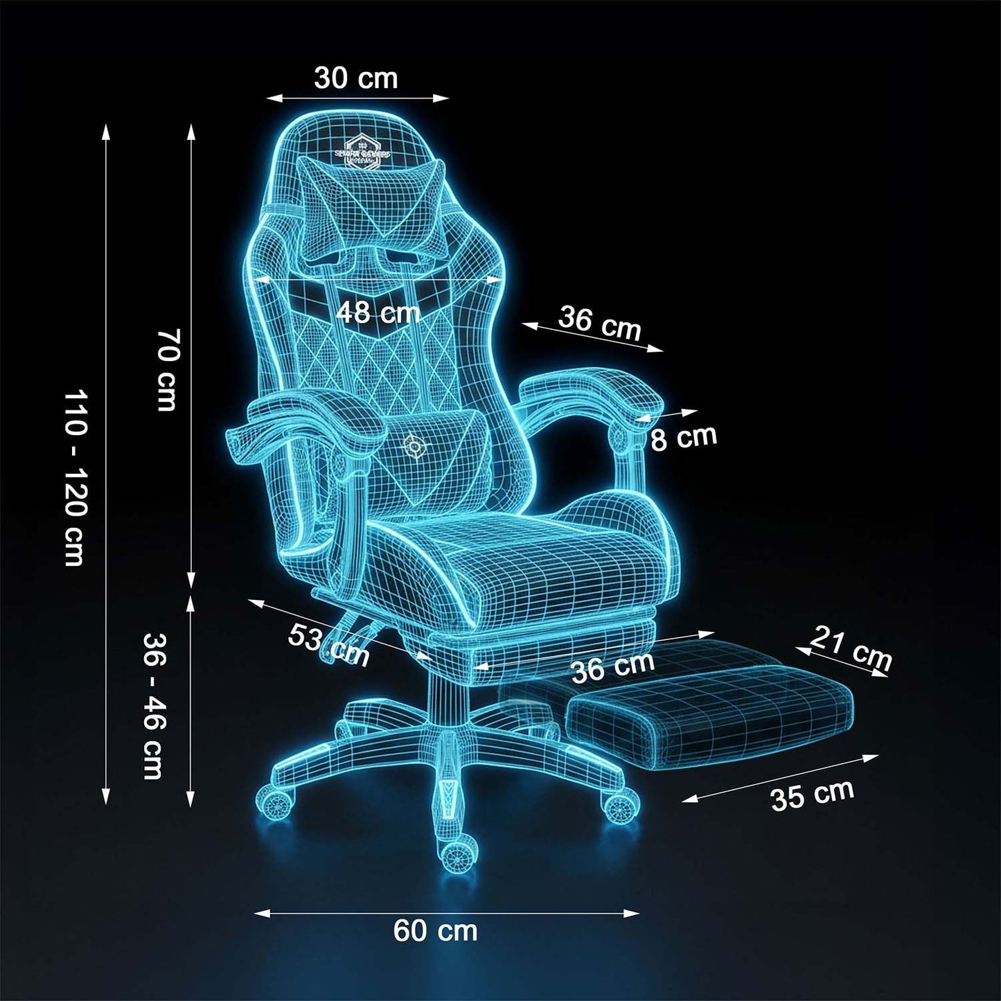Sofotel Draknor II gaming chair black and red