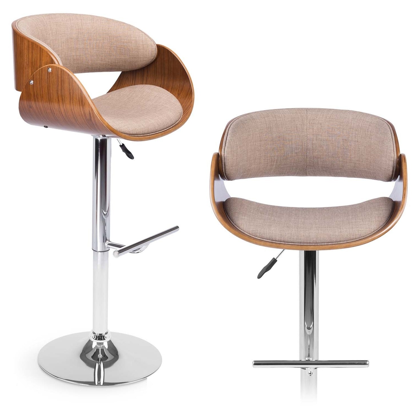 Sofotel Fazio bar stool, light brown