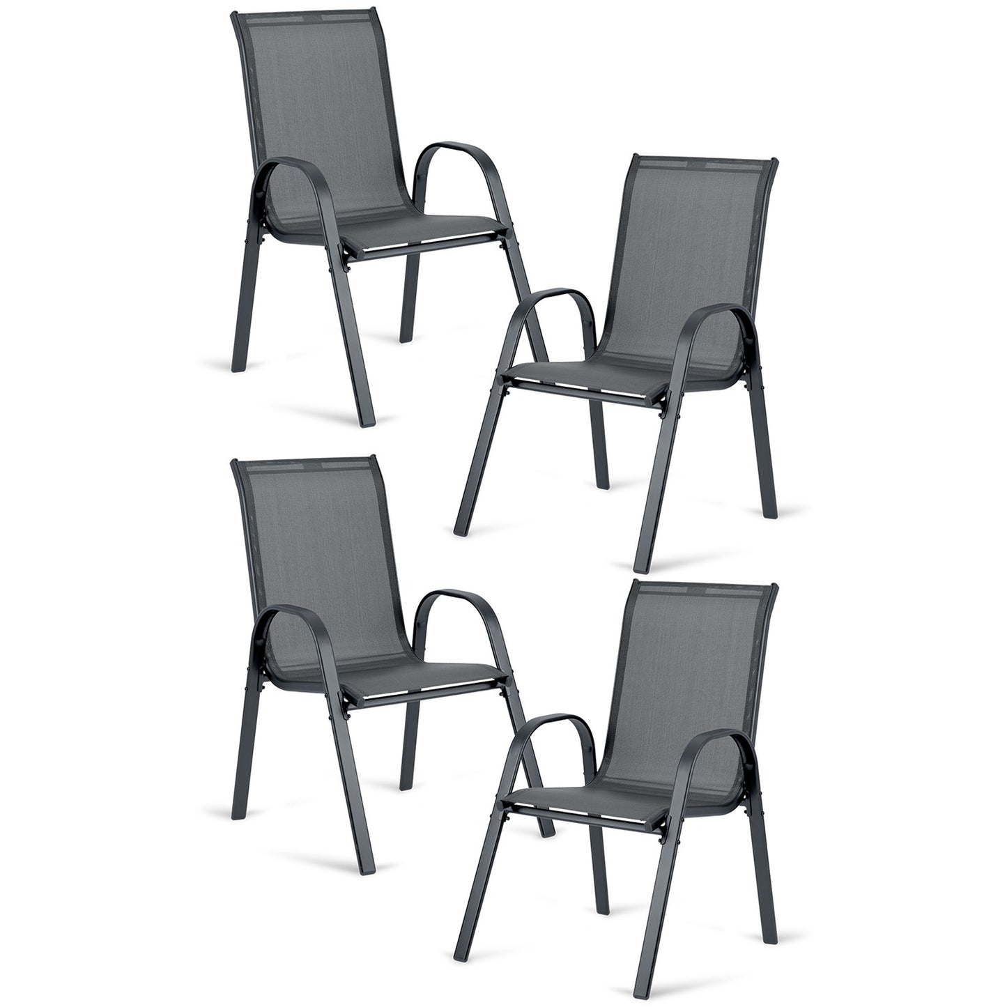 Sofotel SO-980 textile garden chairs set of 4