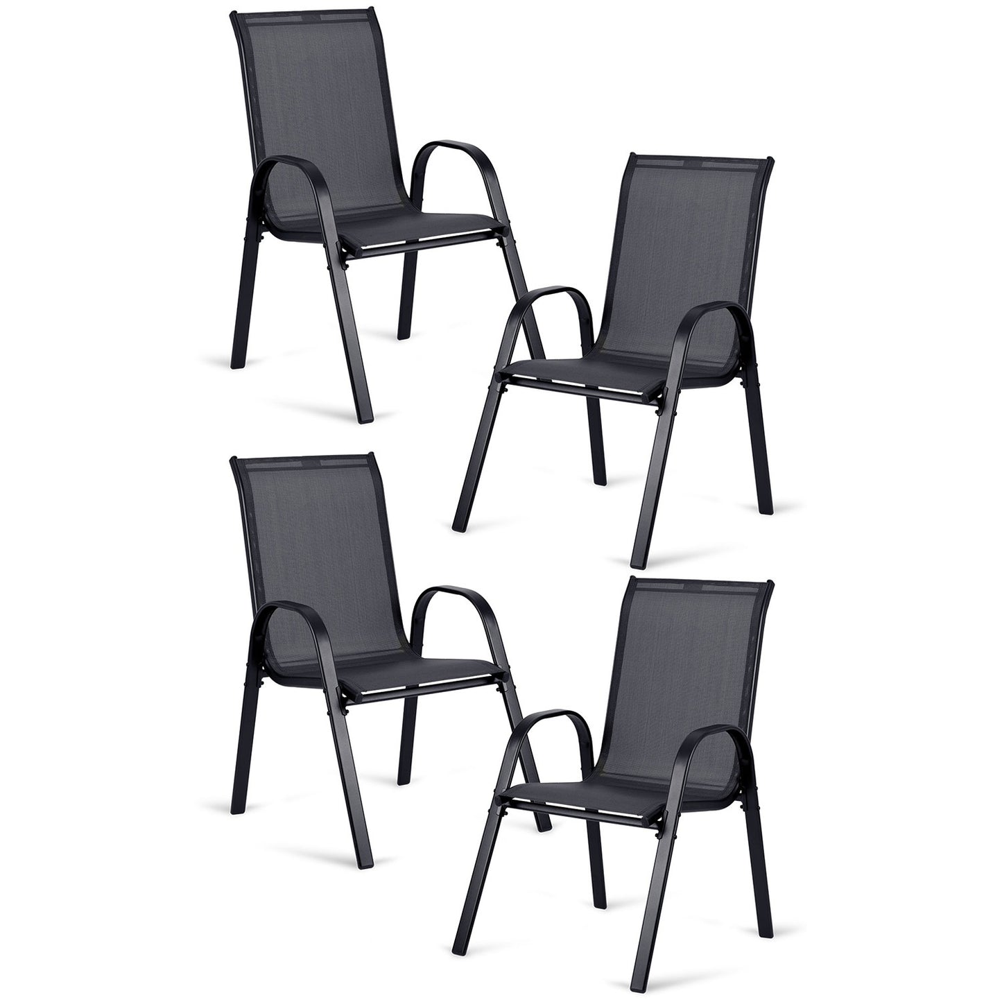 Sofotel SO-980 textile garden chairs set of 4