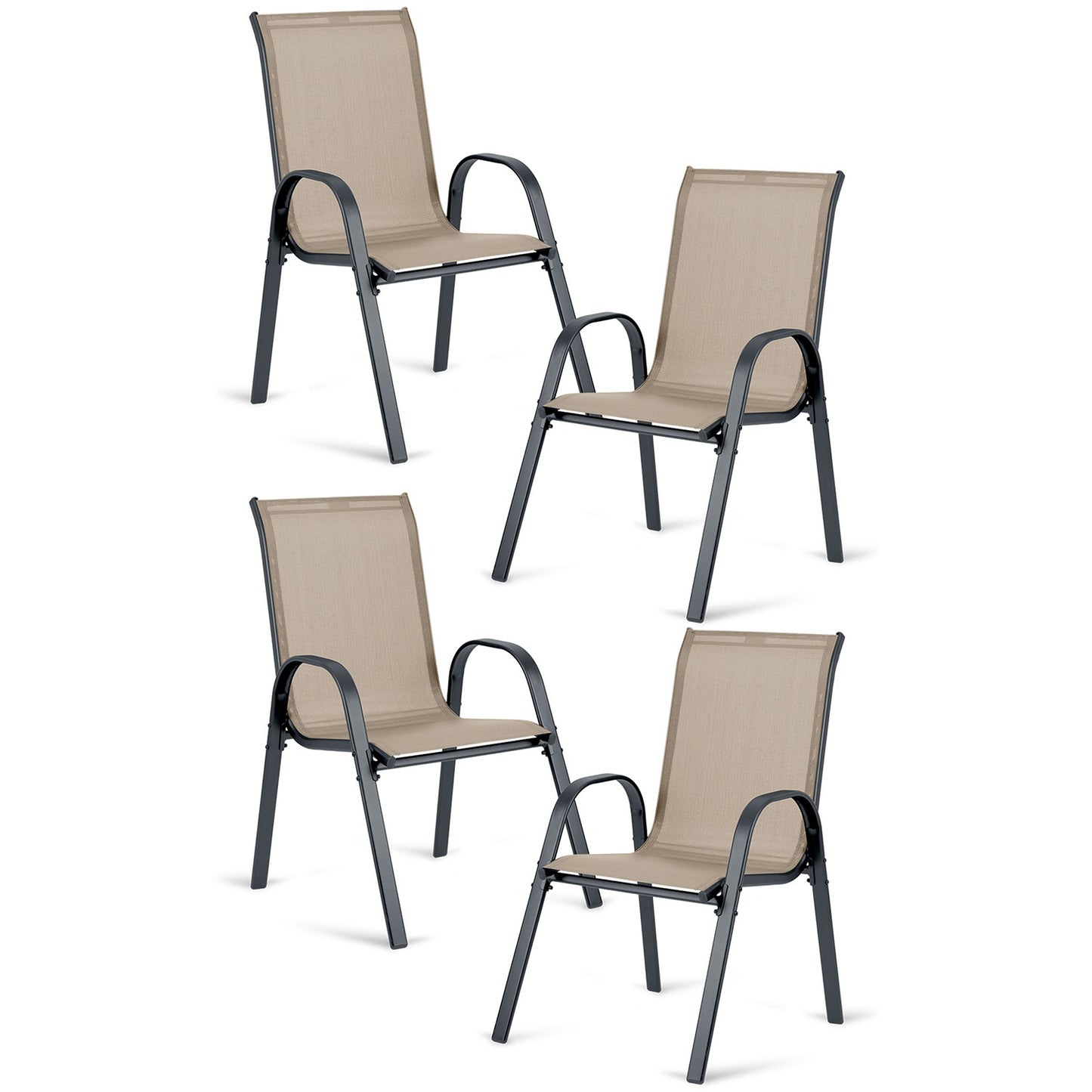 Sofotel SO-980 textile garden chairs set of 4