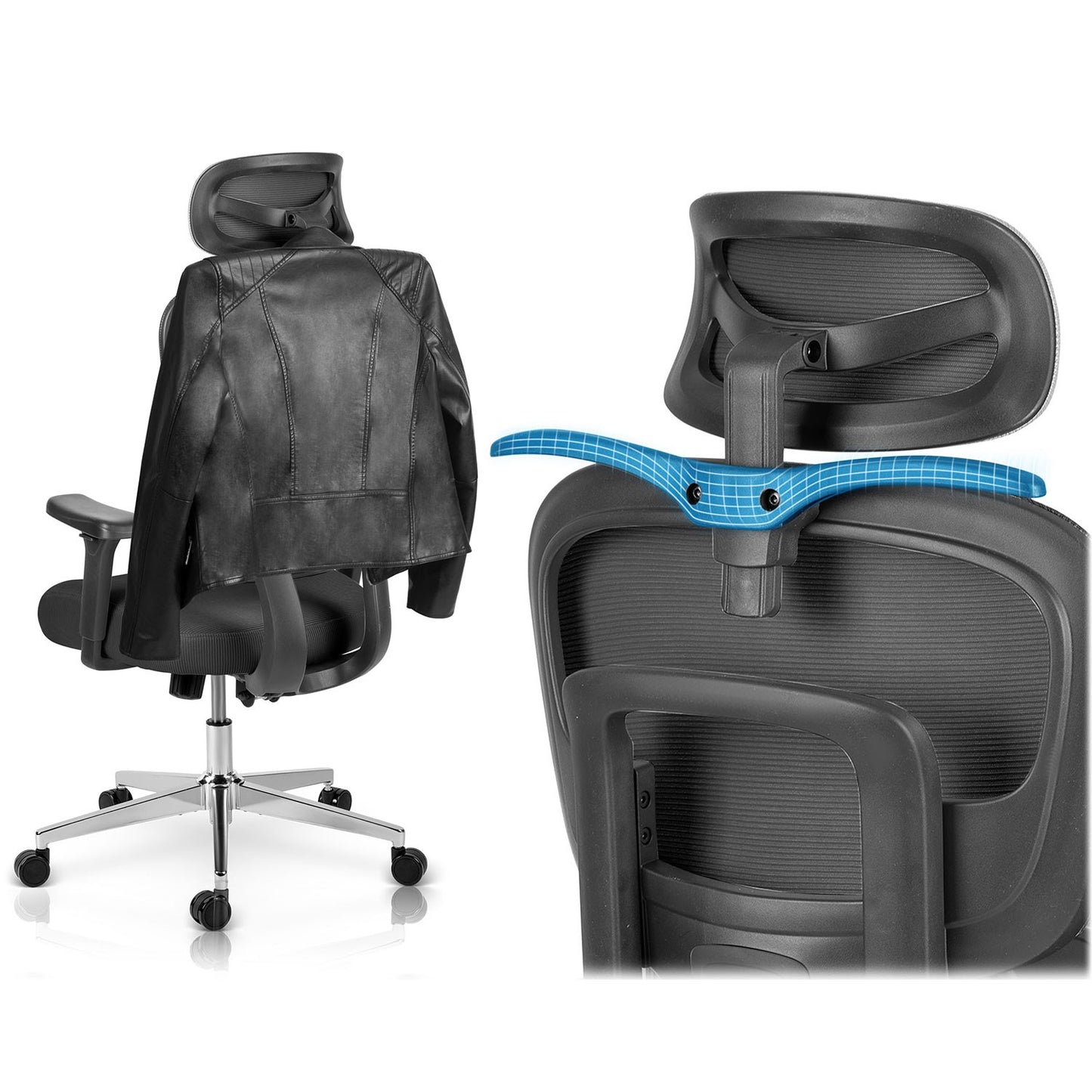 Sofotel Talin Micro Mesh Office Chair - Black