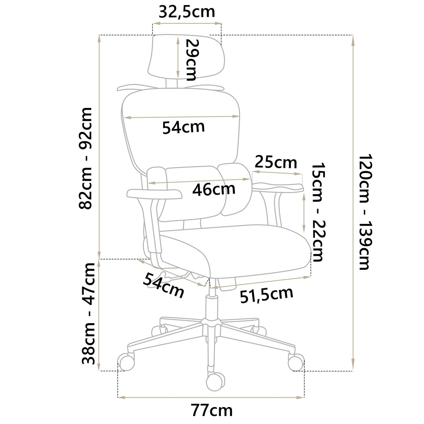 Sofotel Talin Micro Mesh Office Chair - Gray