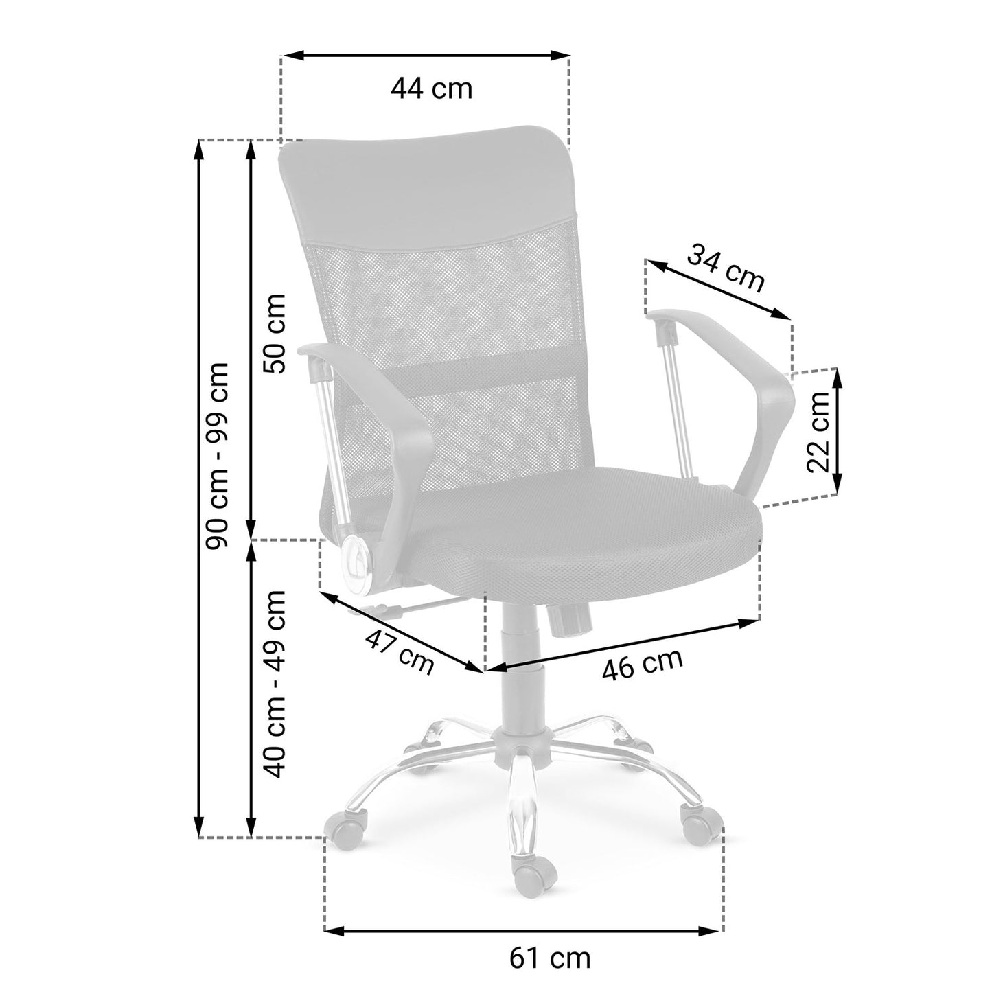 Sofotel Vensi Micro Mesh Office Chair