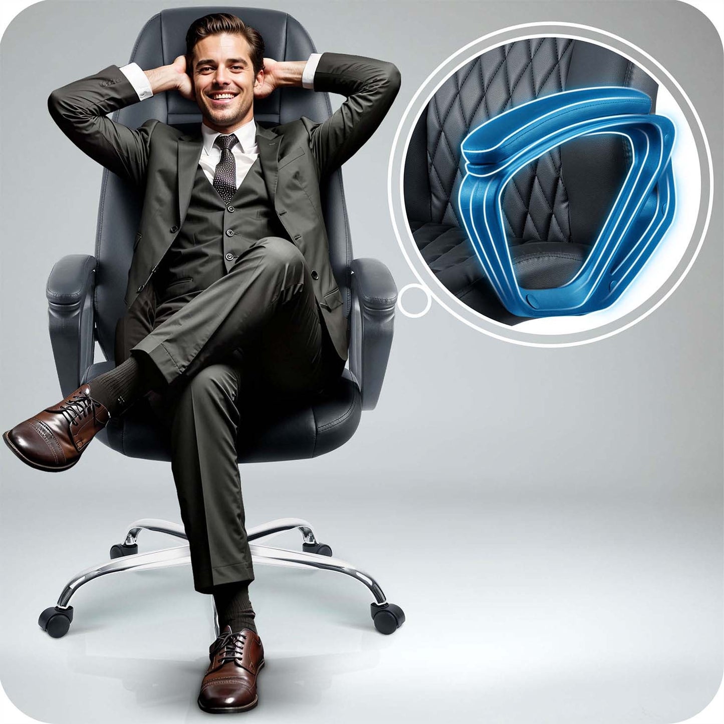 Sofotel eco-leather office chair