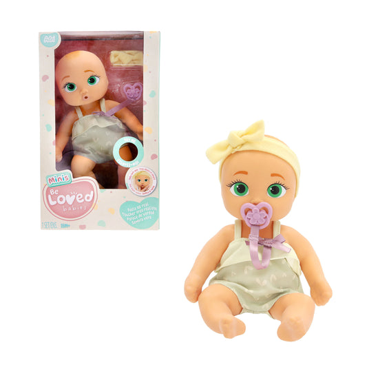 Soft Baby Doll with Outfit & Pacifier, 21 cm