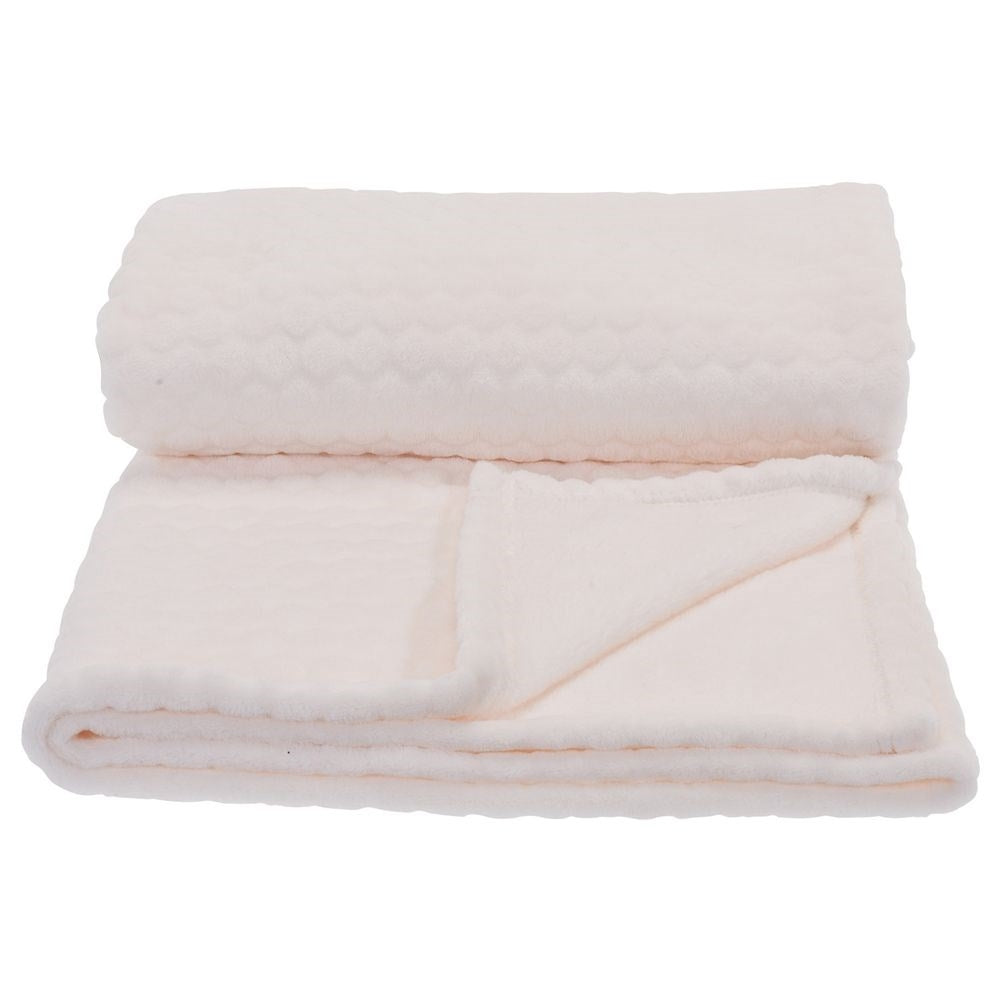Soft and cozy microfiber blanket for chilly evenings