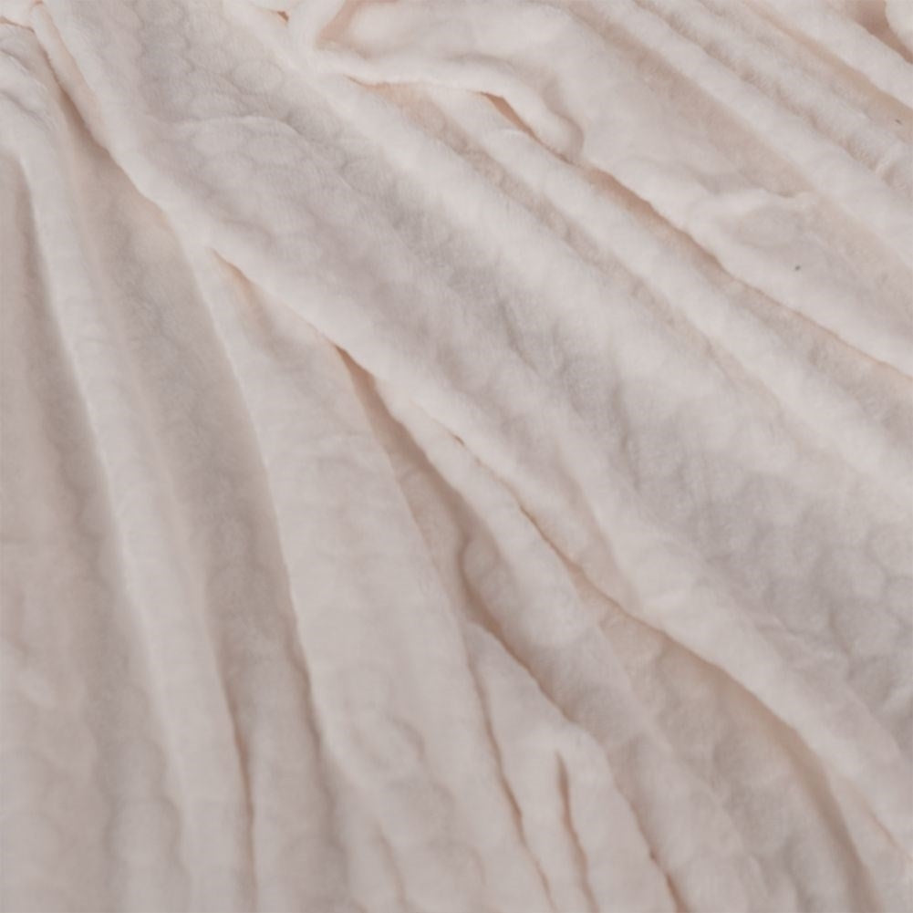 Soft and cozy microfiber blanket for chilly evenings