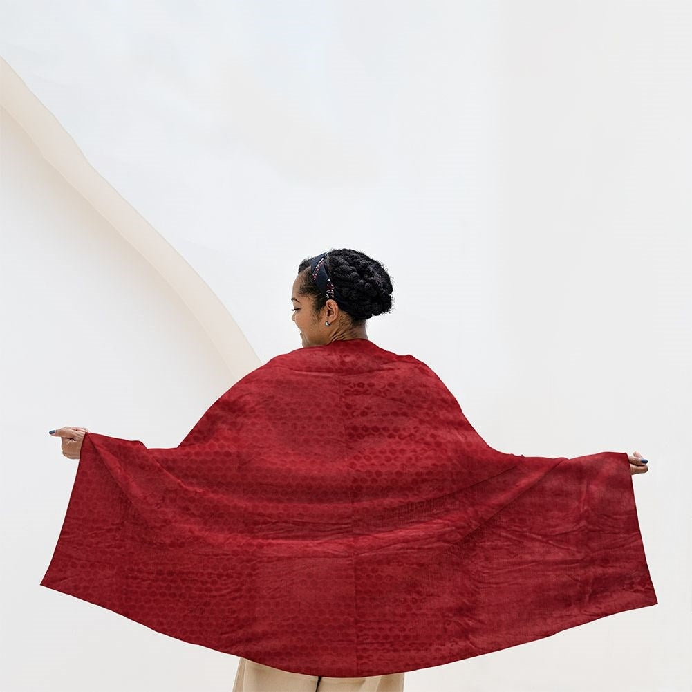 Soft and cozy microfiber blanket for cool evenings