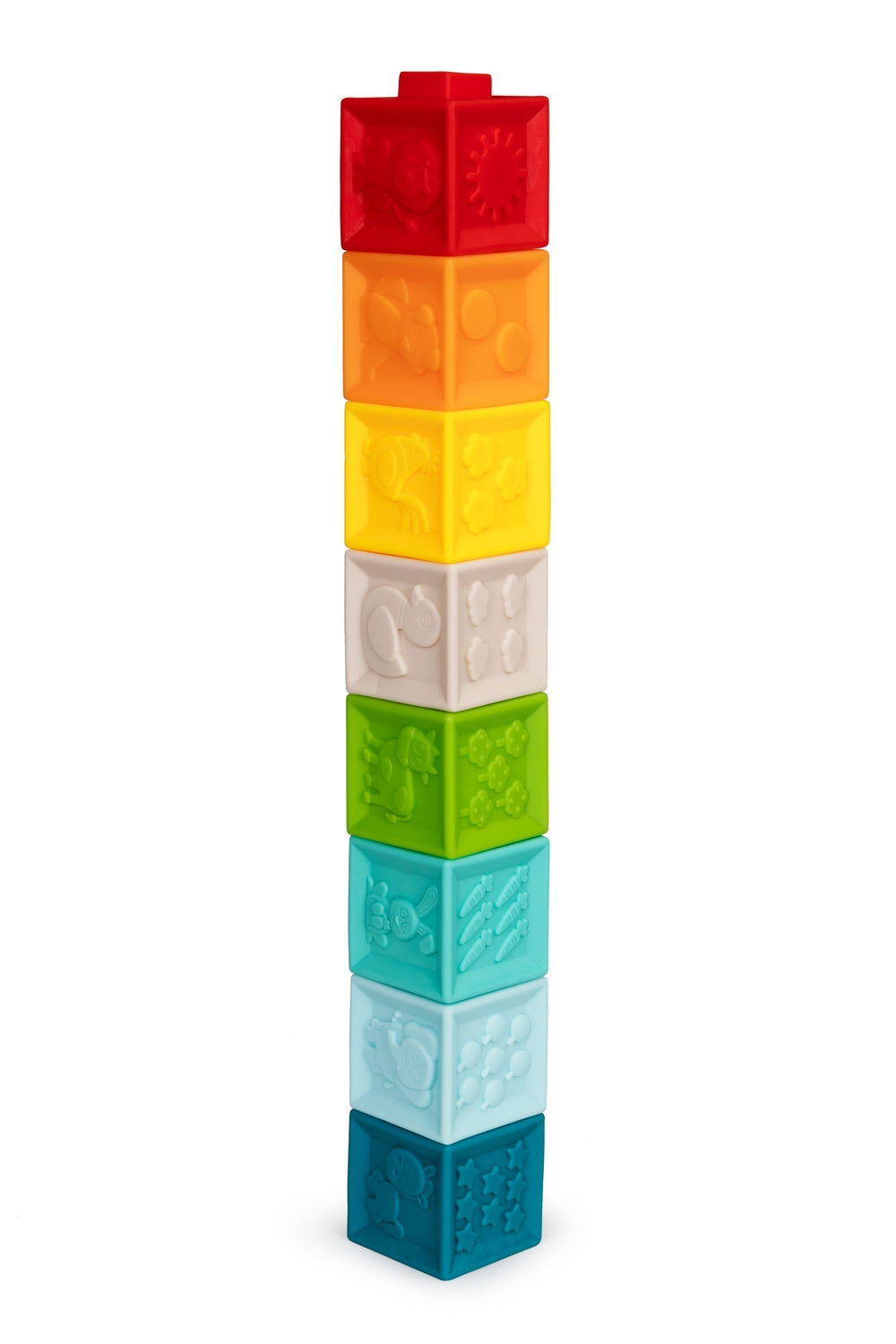 Soft rubber sensory blocks for children +6M