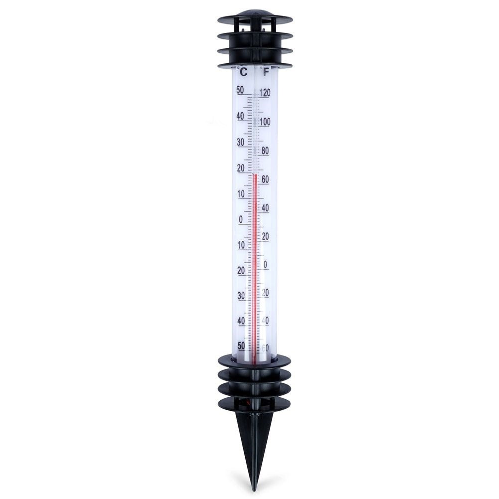 Soil embedding Garden thermometer - Clear scale, Outdoor use