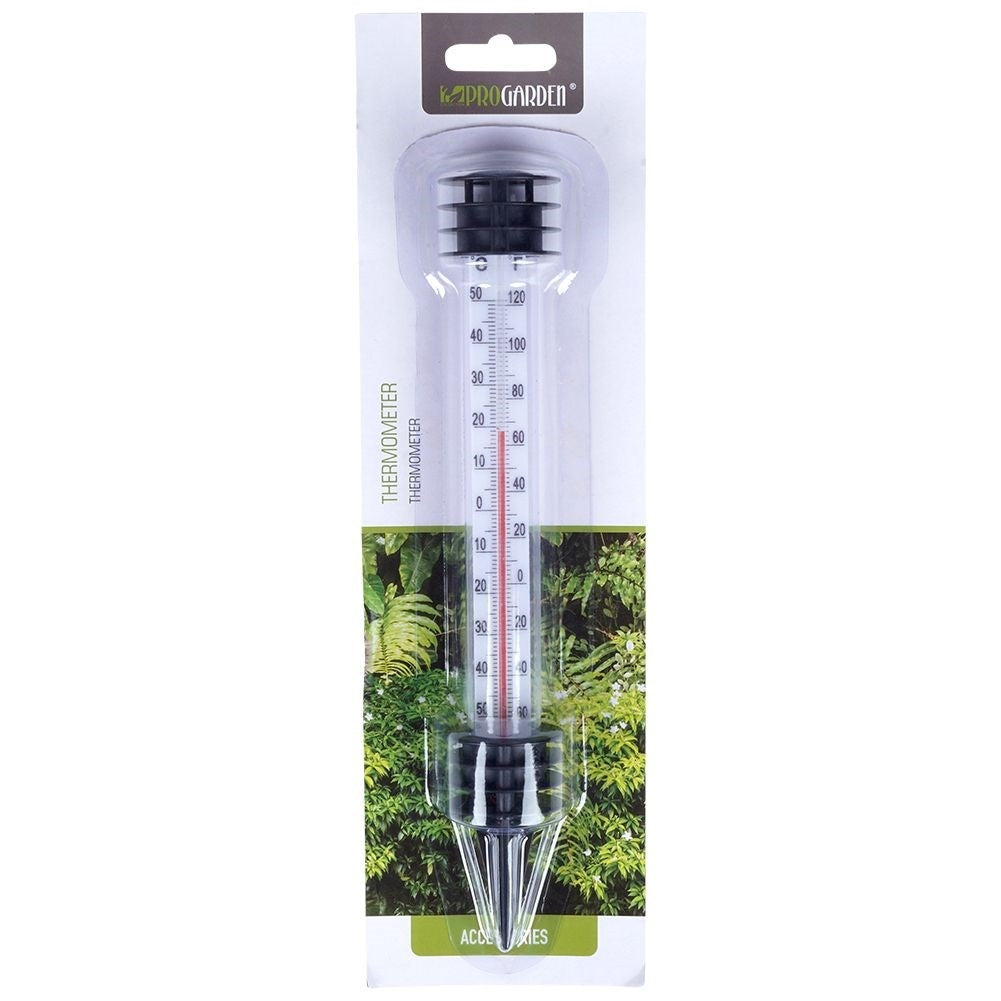 Soil embedding Garden thermometer - Clear scale, Outdoor use