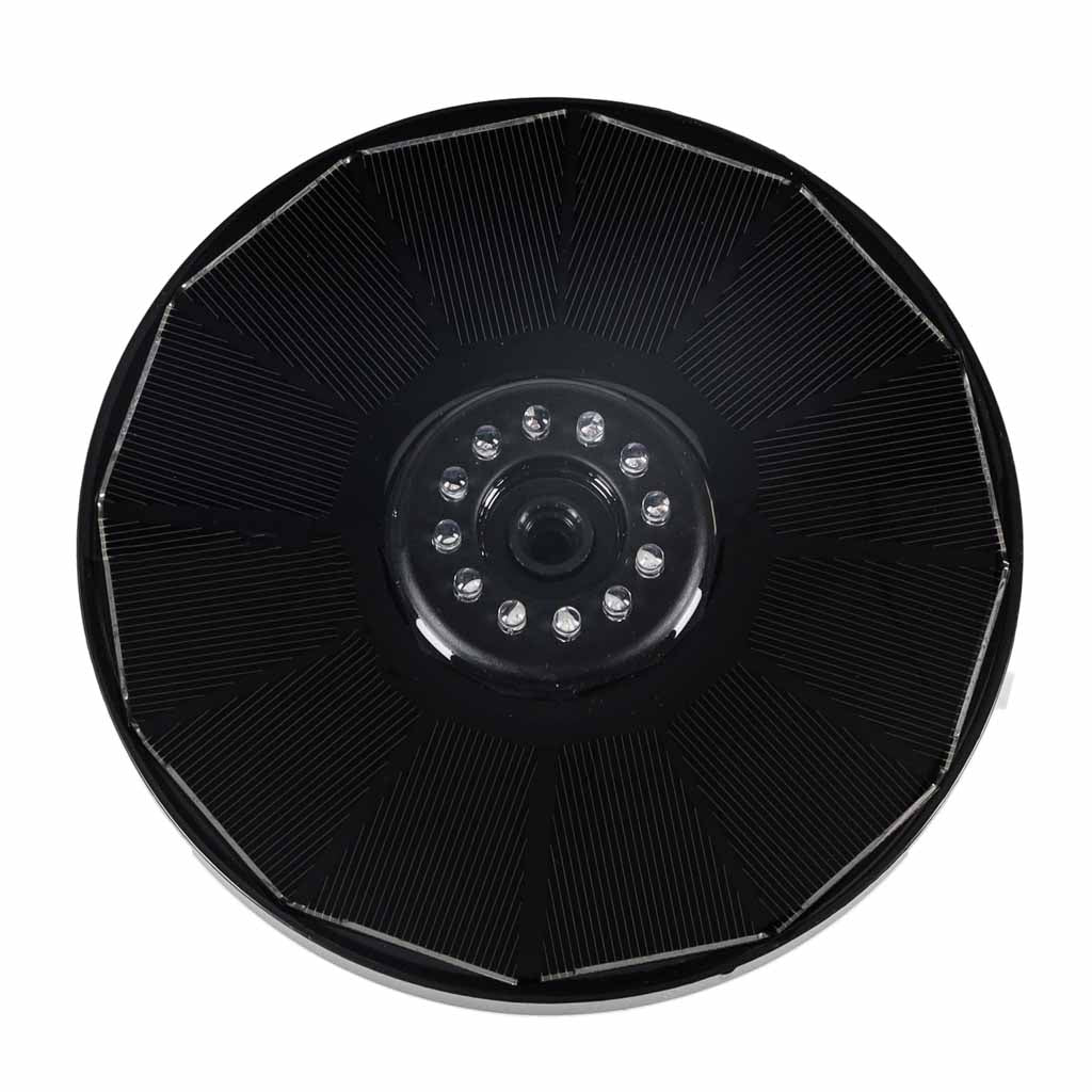 Solar Floating Fountain Pump, RGB LED, 8 Nozzles