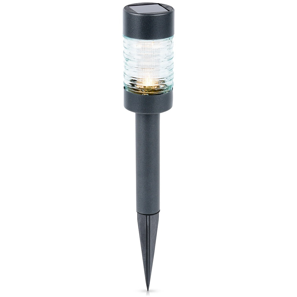 Solar LED garden lamp, embedded, 27 cm