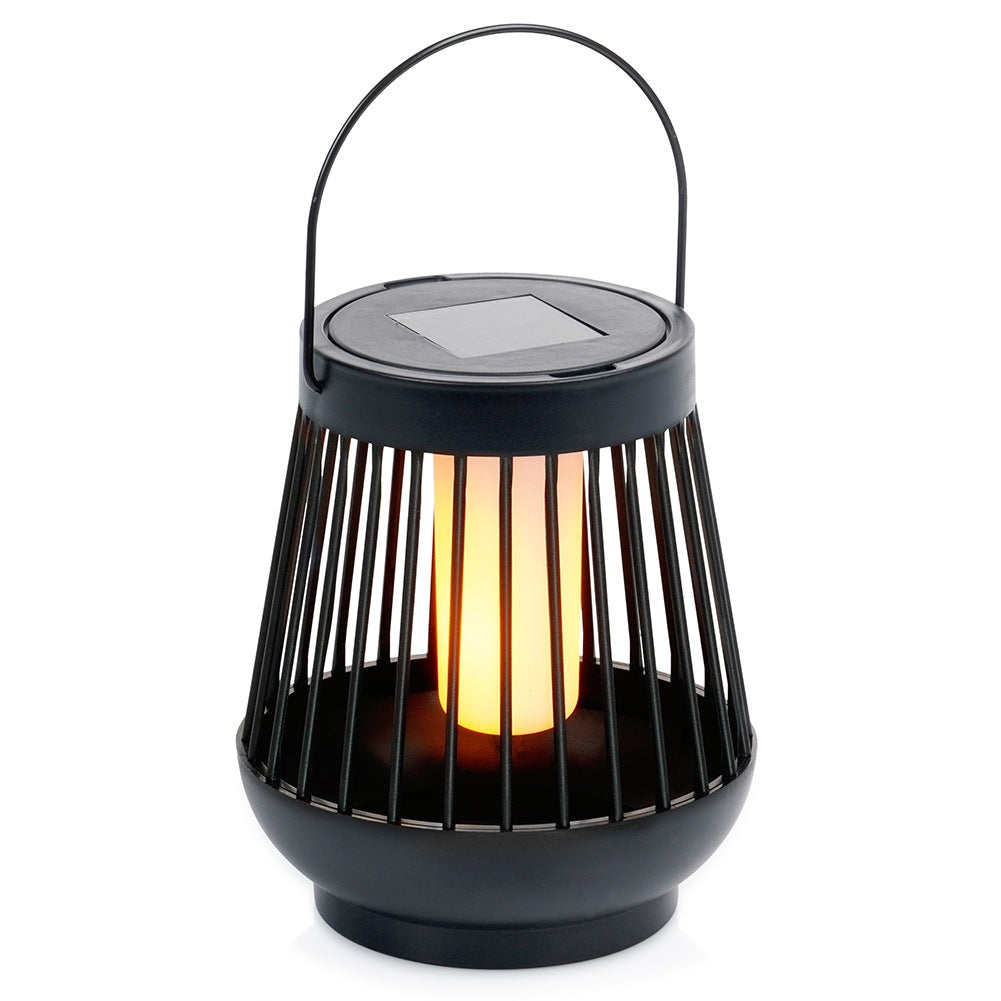 Solar LED garden lantern