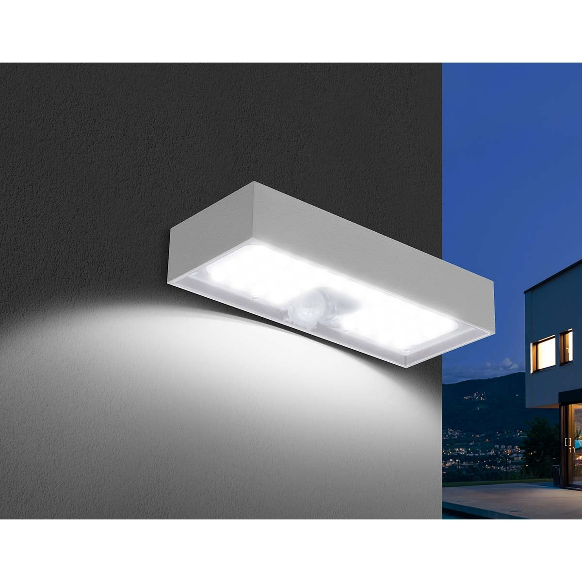 Solar Wall Lamp Domino 6 W 800 lm 3000 K