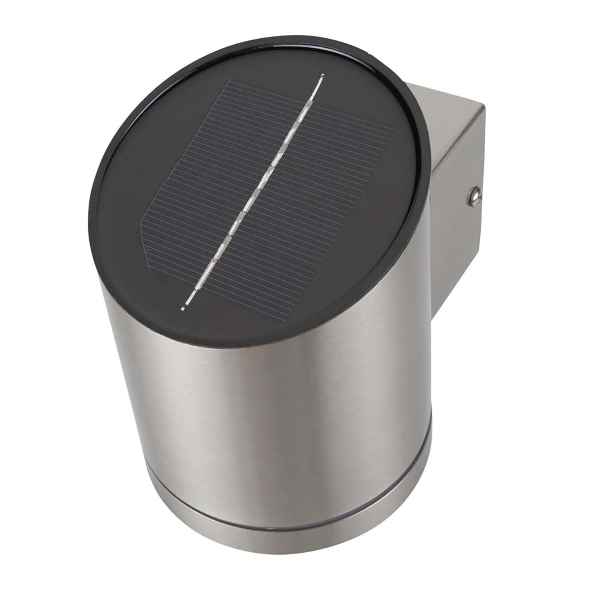 Solar Wall Lamp LEDs Silver