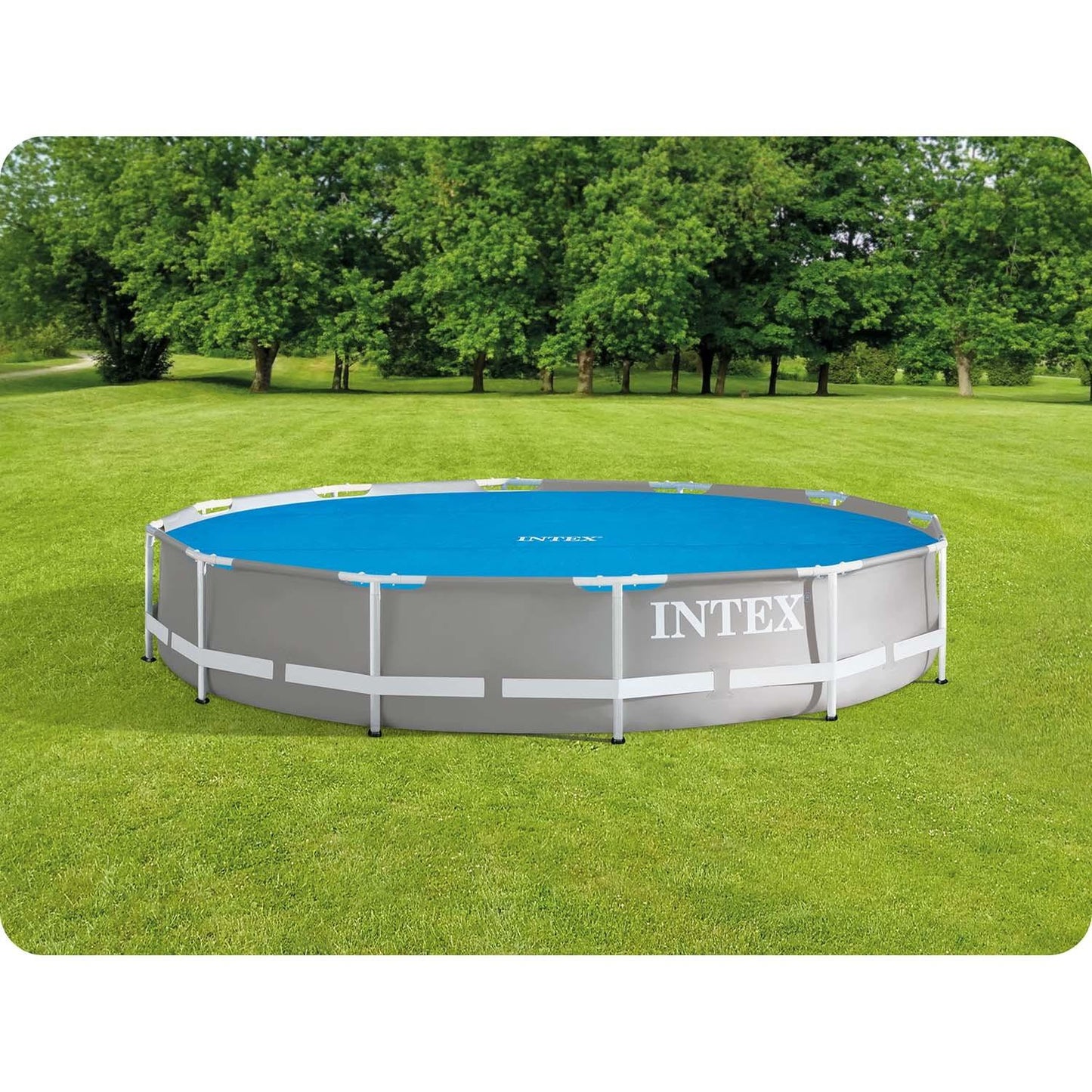 Solar cover for a 366 cm swimming pool INTEX 28012