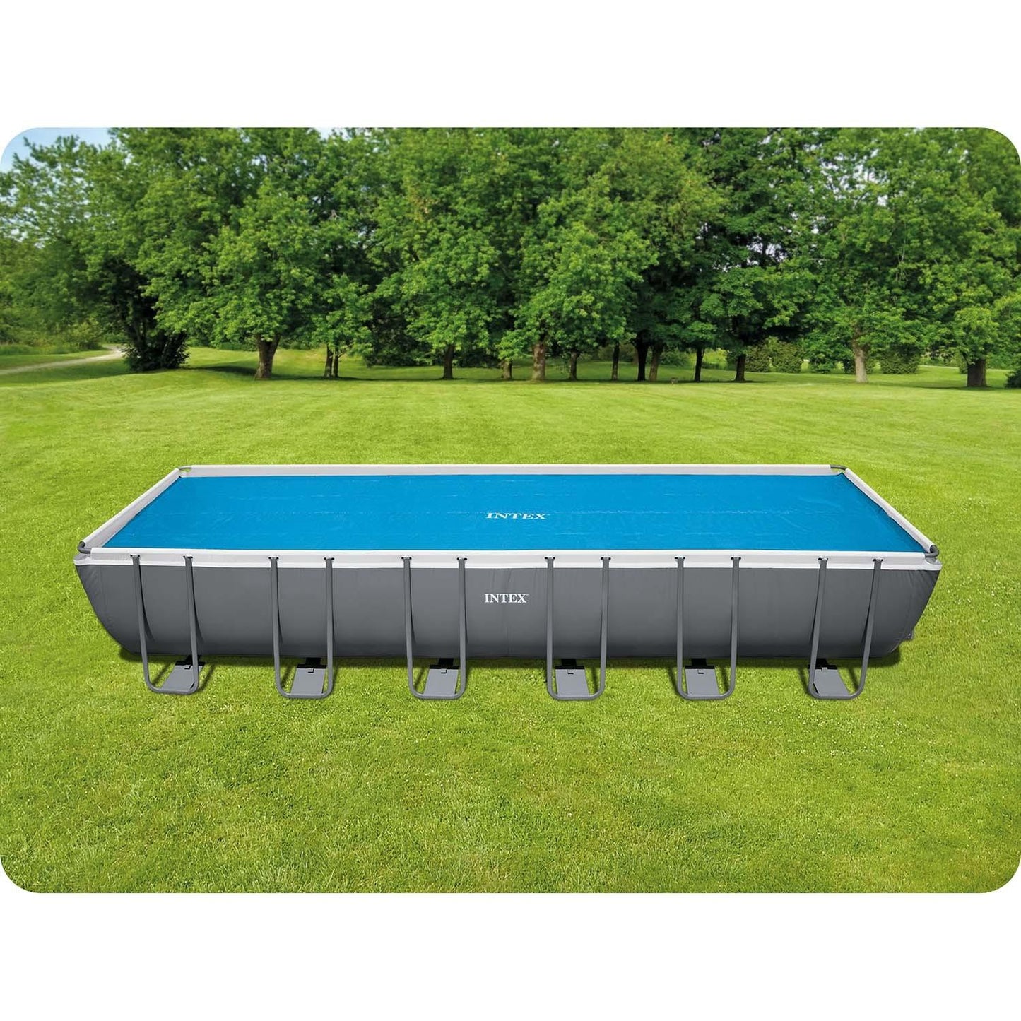 Solar cover for frame pool 732 cm, INTEX 28017