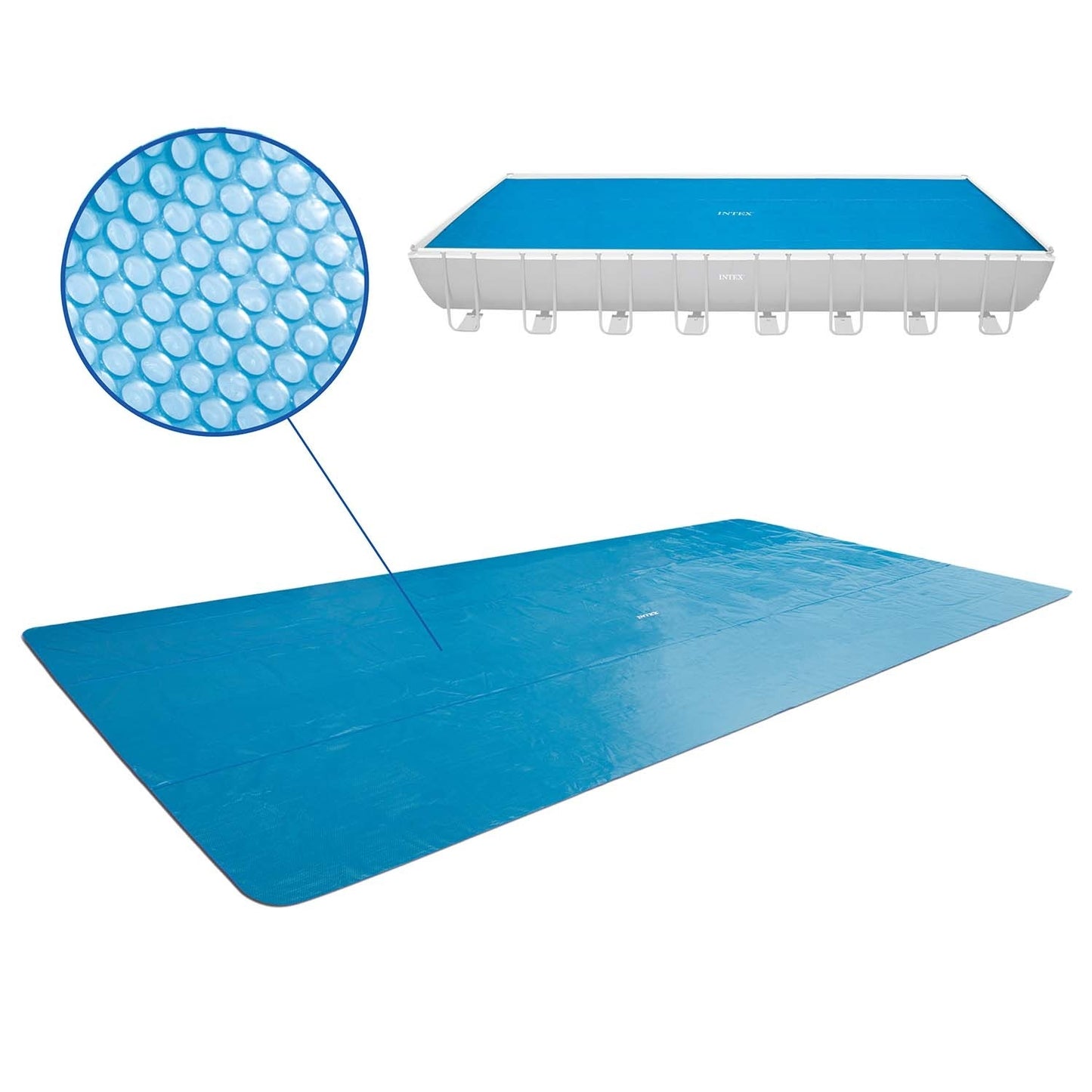 Solar cover for swimming pool 975 x 488 cm INTEX 28018