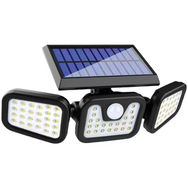 Solar garden LED lamp with motion sensor, 4 modes