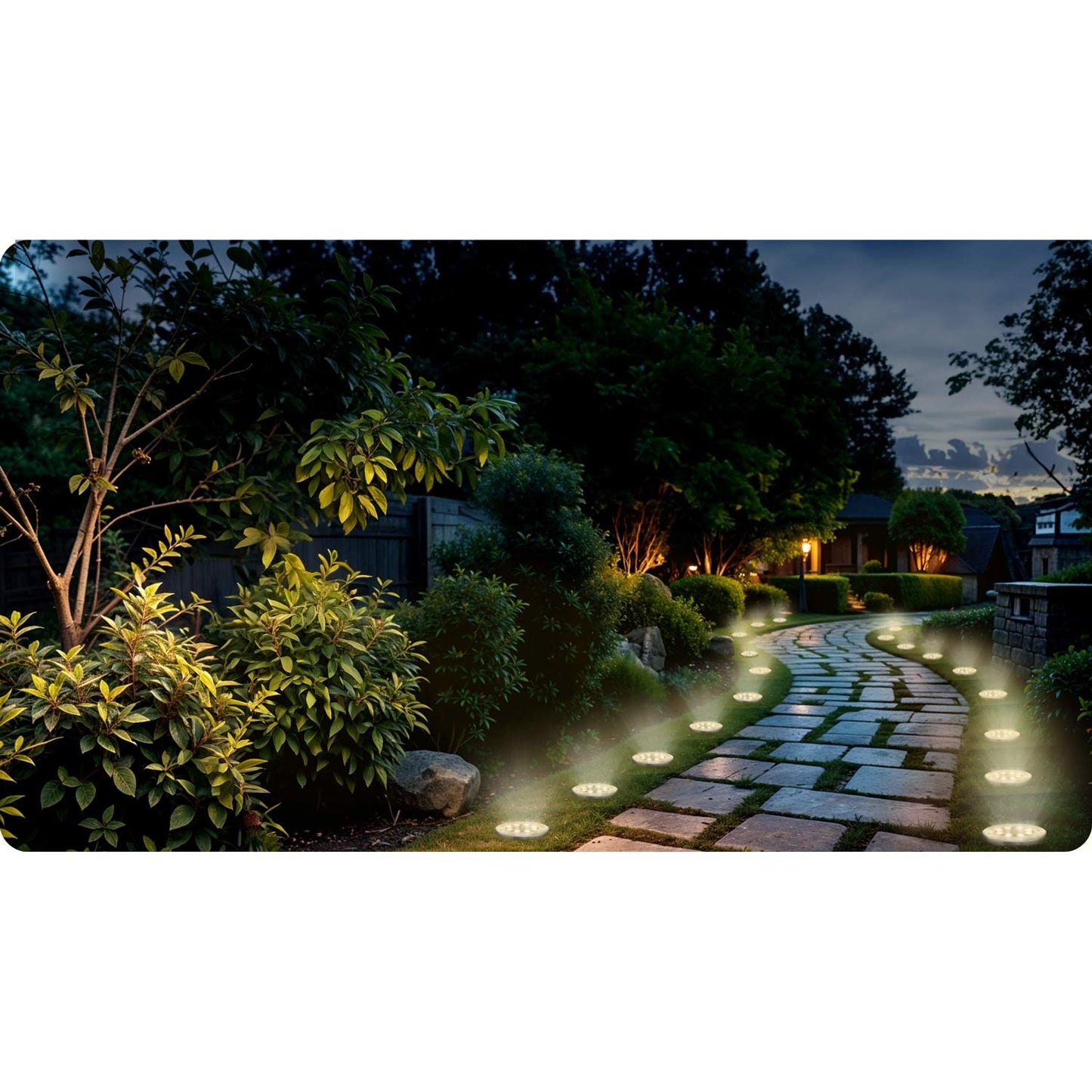 Solar ground lamp 6 pcs Ilumen LS-104