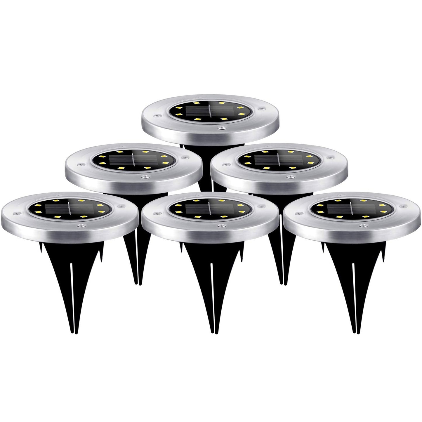 Solar ground lamp 6 pcs Ilumen LS-104