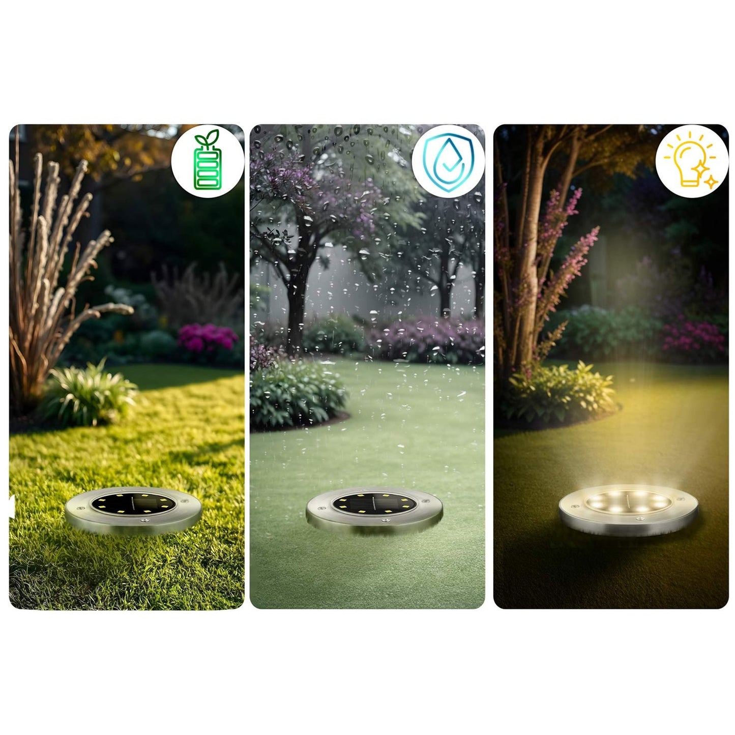 Solar ground lamp 6 pcs Ilumen LS-104
