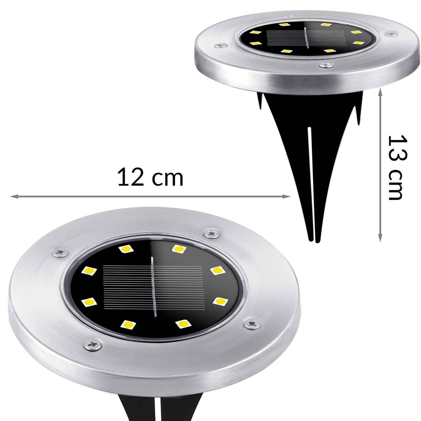Solar ground lamp 6 pcs Ilumen LS-104