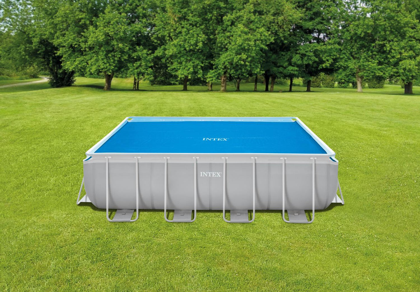Solar heating mat cover for frame pool 400x200 cm INTEX 28028