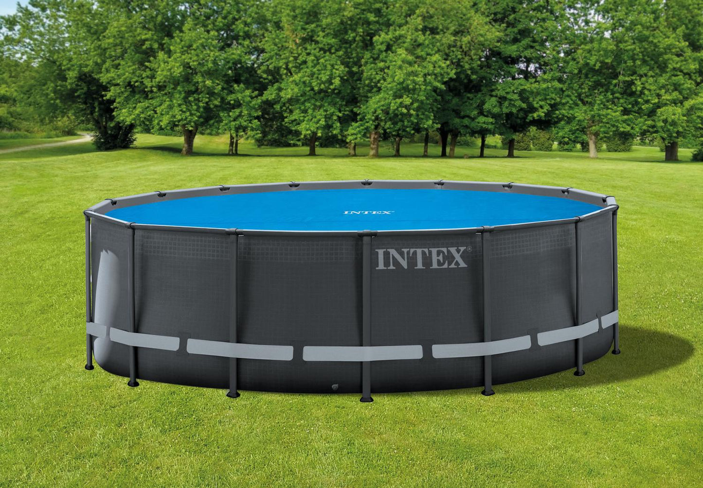Solar mat cover for a round frame pool INTEX 28014