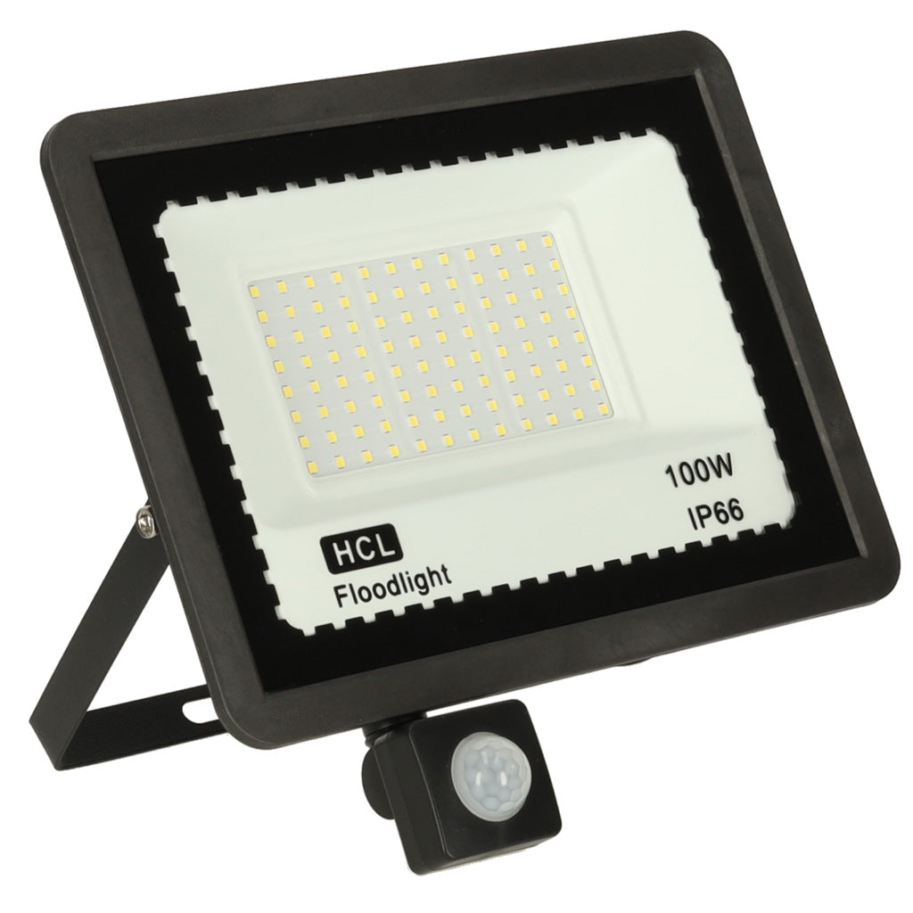 Solar motion sensor spotlight 100W
