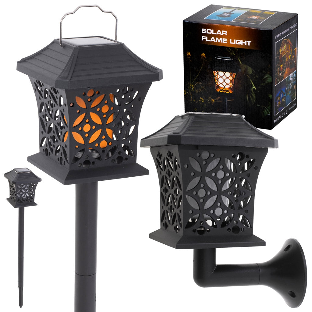Solar pendant lantern standing lamp 12LED