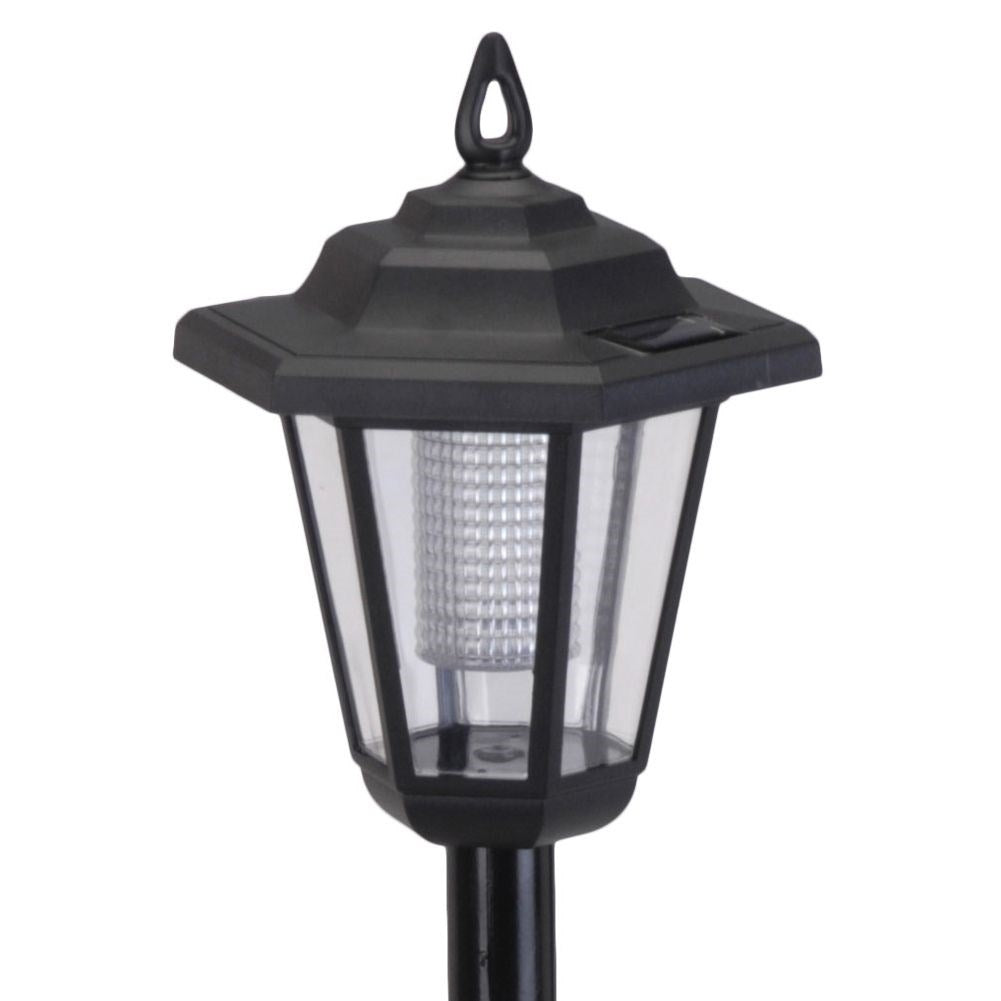 Solar-powered lamp for garden, balcony and terrace