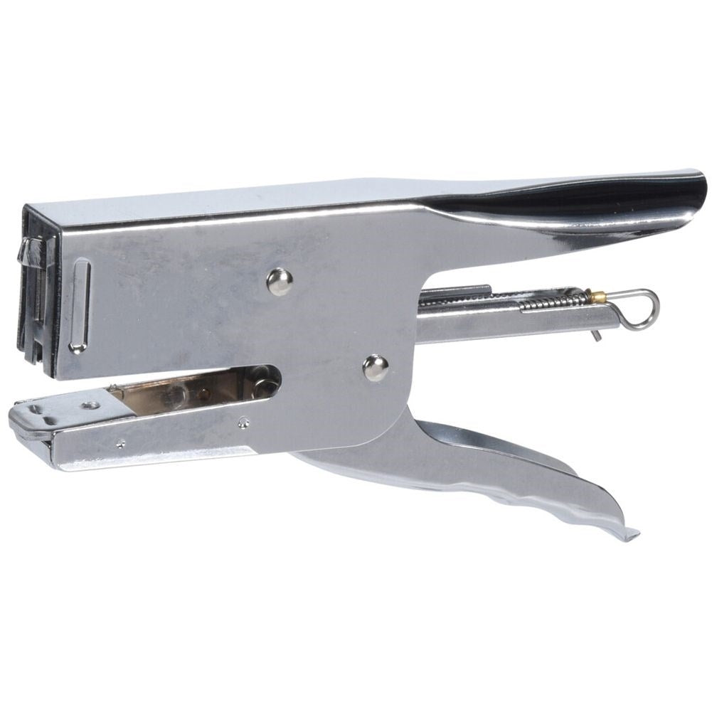 Solid metal stapler for offices, students and florists